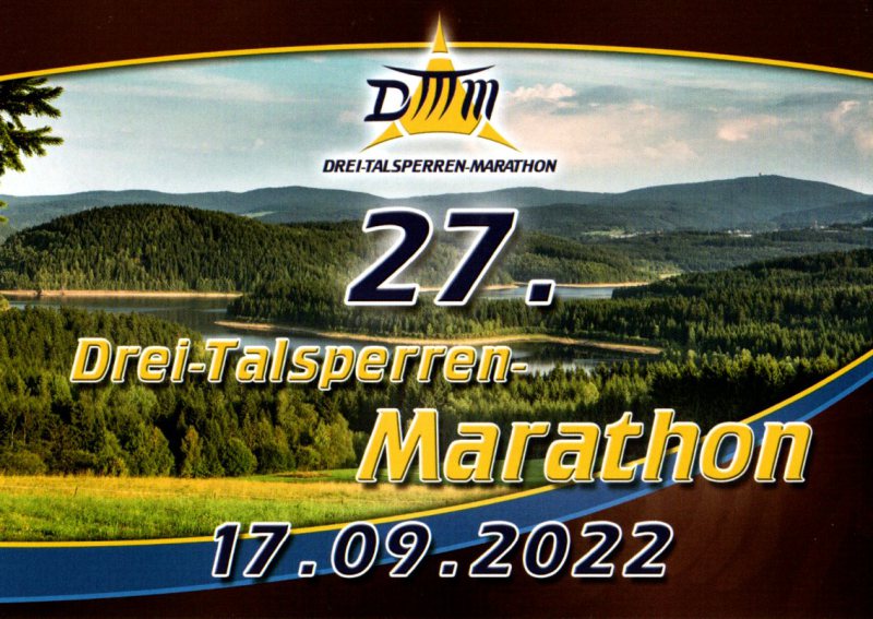 27. Drei-Talsperren-Marathon 2022
